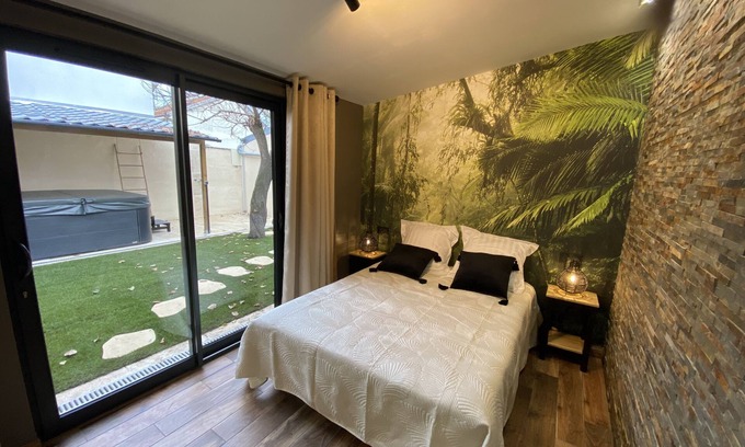 Tinqueux House | Cozy nest in champagne with Jaccuzi