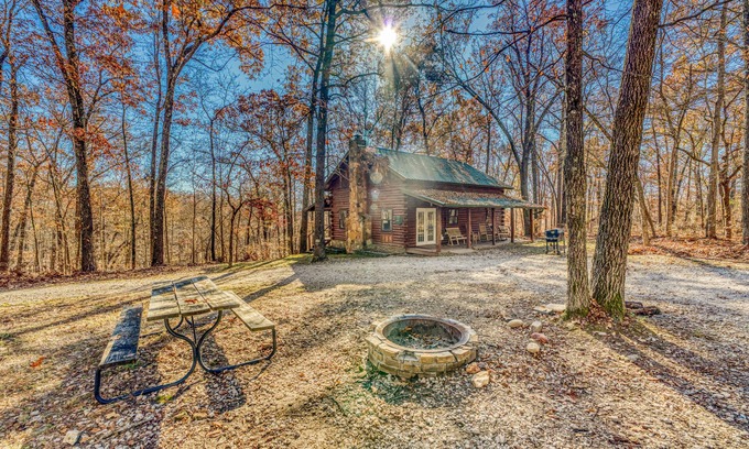 Saint Joe Cabin | Cozy, Rustic, & Spacious 10-person cabin near Grinder's Ferry & Tyler Bend!