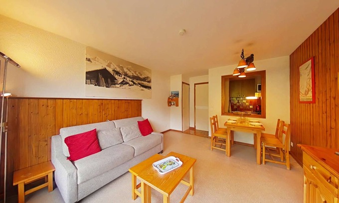 Le Grand-Bornand Apartment | Cozy studio - 4 people, parking, pets allowed