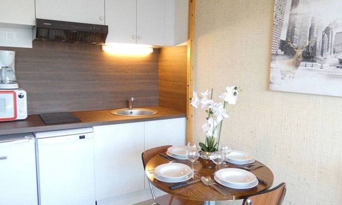 Pla d'Adet Apartment | Cozy studio for 4 in Saint-Lary-Soulan with south-facing balcony