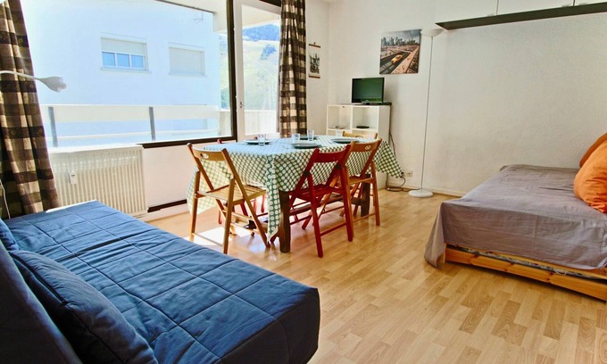 Chamrousse Apartment | Cozy Studio for 3 Near Slopes & Shops in Chamrousse 1650