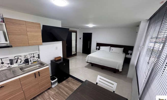 Villanueva Apartment | Cozy studio in charming Villanueva with WiFi, AC