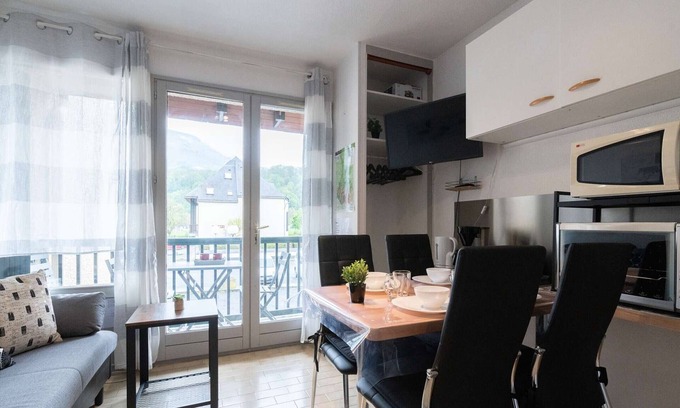 Vielle-Aure Apartment | Cozy Studio Near Cable Car in Vielle Aure - Sleeps 4