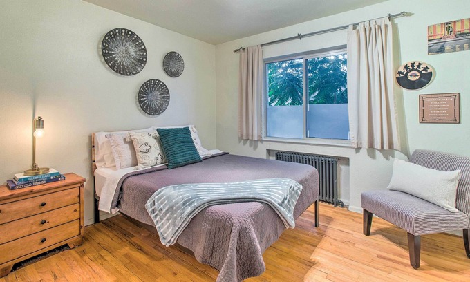 Sunnyside Condo | Cozy Sunnyside Flat: 1 Mi to Tennyson Street!