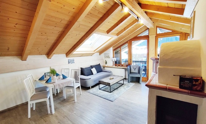Ruhpolding Apartment | Cozy vacation apartment with two bedrooms, wood-burning stove and spacious balcony