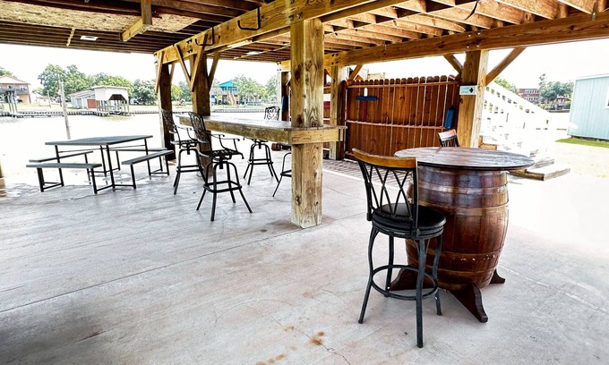 Cedar Lane House | Creekside Getaway perfect for a relaxing weekend of fishing on the creek!