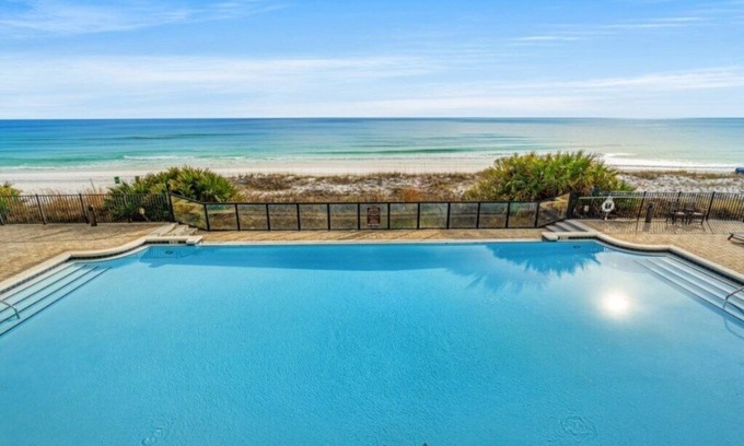 Crystal Beach Condo | Crystal Coyaba with Beachfront Views, Pool, and Fitness Center