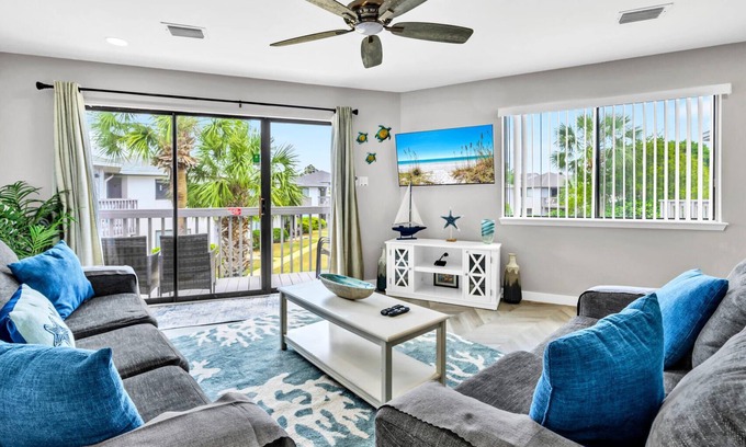 Miramar Beach Condo | "Crystal Village II, Unit 6 - Steps From the Sand"