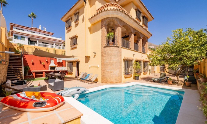 Rancho Domingo Villa | Cubo's La Era House Benalmadena Pueblo/piscina privada/familiar