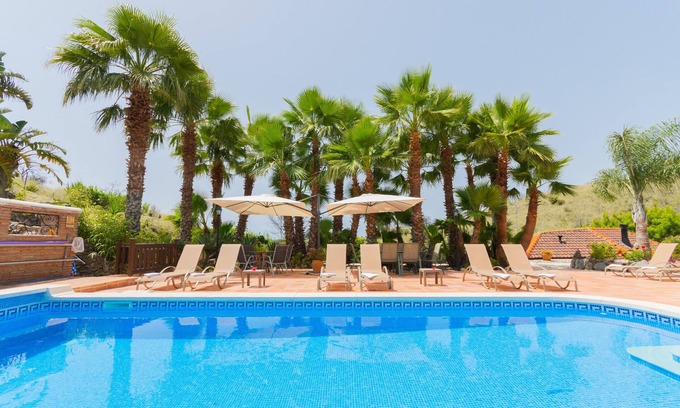 Mijas Apartment | Cubo's Mijas Finca Huerta Rica Bambu/shared pool/views