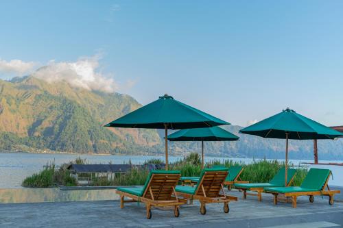 Toya Bungkah Cabin | D Sila's Tepi Danu Villas Kintamani & Natural hot spring