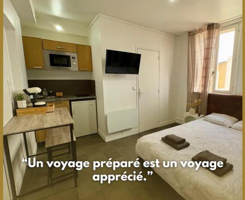 Saint-Charles du Port Apartment | Dalikyda L'escale Havraise Free Parking