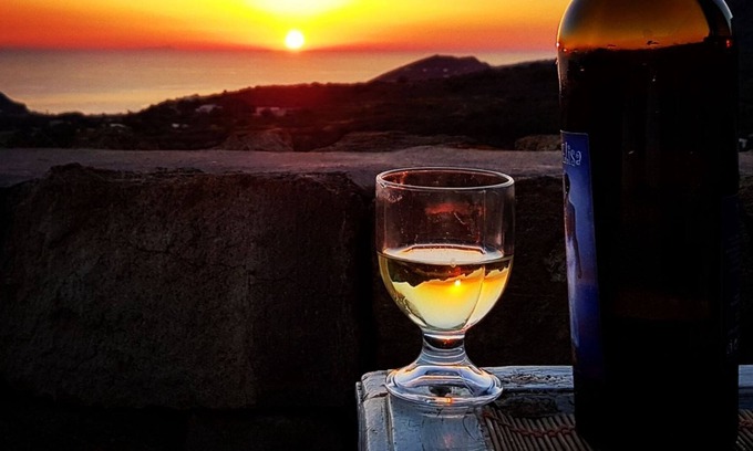 Pantelleria Villa | Dammuso Kuddia at sunset