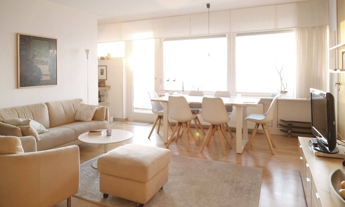 Norderney Apartment | Das Haus Nordseeblick Liegt Direkt am Meer in der Innens