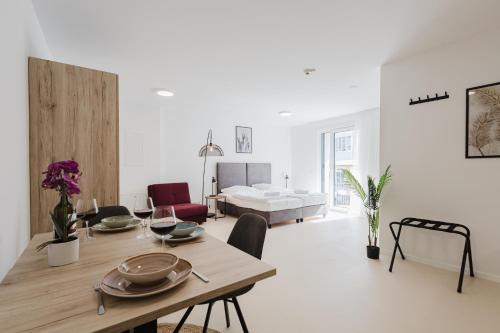Passau Apartment | Das InnSight Appartementhaus - Appartements mit Küchen für Lang und Kurzzeitaufenthalte