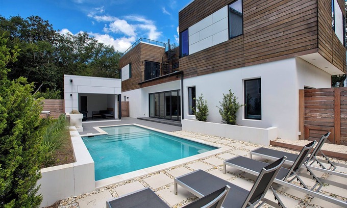 Seagrove Beach House | Day Dreamer - 30A, Heated Private Pool with Cabana, Rooftop Fire Pit!