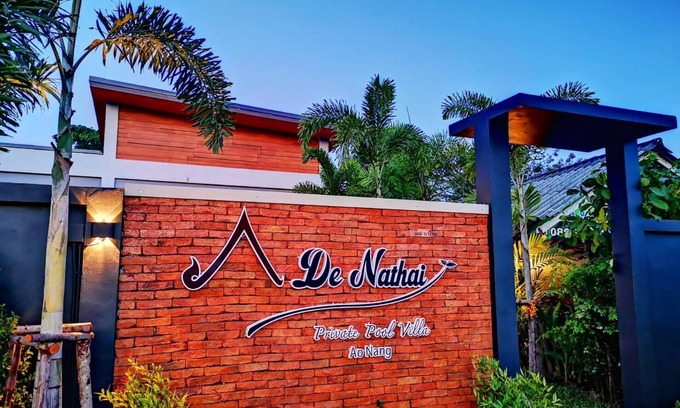 Krabi Villa | "De Nathai Private Pool Villa" The New Pool villa in Aonang , Modern Style.