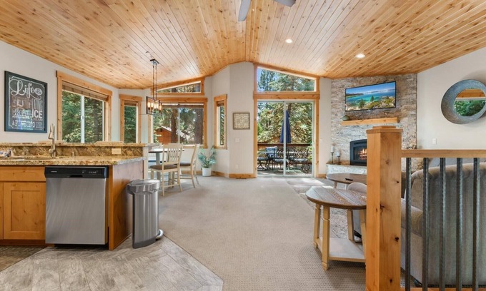 Kings Beach House | Deck, Bikes, Newer Build in Upper Kings Beach
