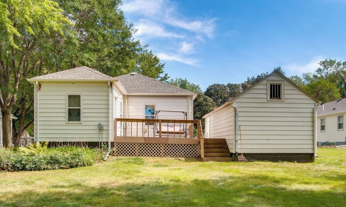 Rock Rapids House | Deck & Spacious Yard: Family Home in Rock Rapids!