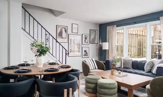 North Ridge House | Del Rey Luxe King bed Family friendly 10 min/DC