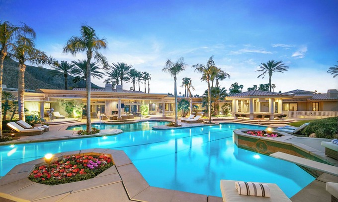 Indian Wells House | 'Delgado Estate' 26,000' 15 BR resort on 2 acres