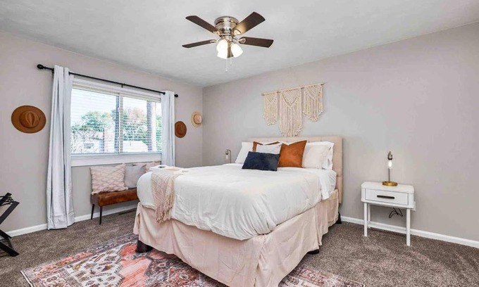 Hampton House | Delightful 4-bedroom home with game room!