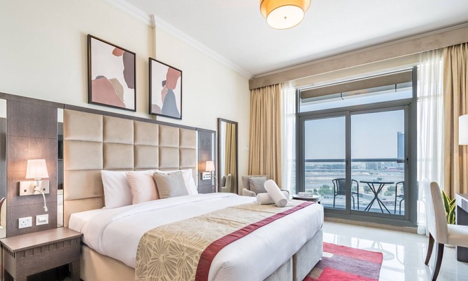 Al Barsha Apartment | Delightful Studio at Al Madar Siraj Tower 1, Arjan by Deluxe Holiday Homes