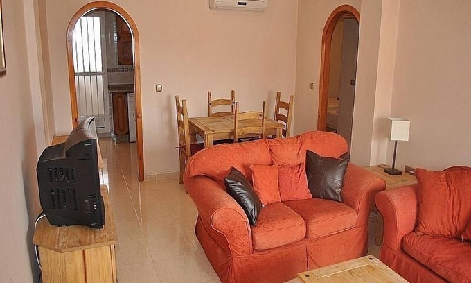 Orihuela Costa Apartment | Deluxe 2 Bedroom Apartment With Large Private Balcony, Shared Pool and Free Wifi