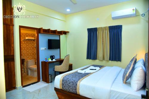 Bengaluru Hotel | Deluxe AC Room by Omicron Comforts-Manyata Tech Park