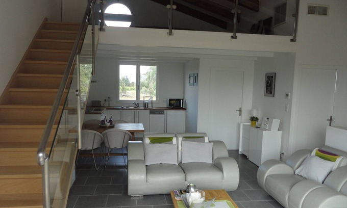 Saint-Feliu-d'Avall Apartment | Dependency in villa l'Ardennaise