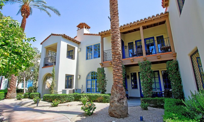 La Quinta Condo | Desert Paradise : 2 Bedroom Condo Steps to Main Pool with Views!