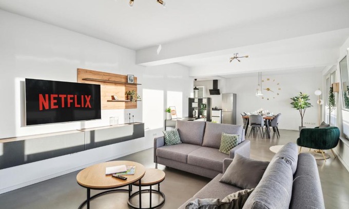 Marienkirche Apartment | Design-Apartment - Bochum Zentrum - 2 Balkons - 118m2 - Netflix