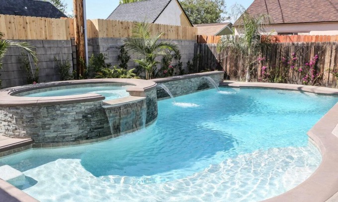 Santa Ana House | Designer Decorated Home: Pool/Jac, 3 EnSuites
