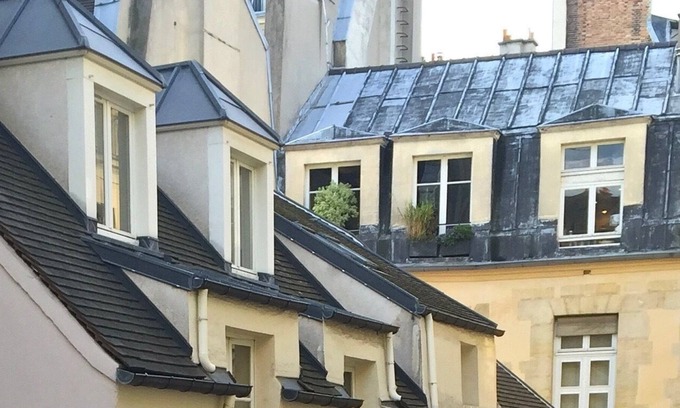 Saint-Merri House | Designer Townhouse in choice Marais location, 4 beds, 4.5 baths.