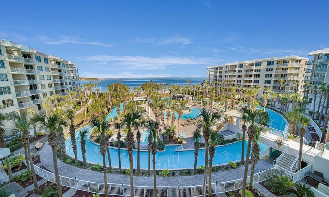 Destin Condo | Destin West Pelican 505 ~ Amazing Views of the Lazy River