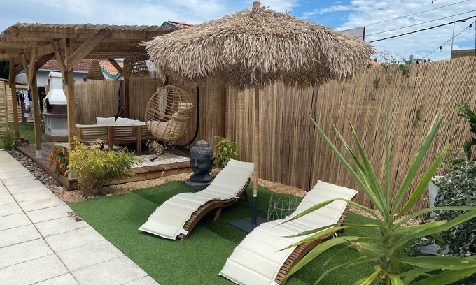 Labenne Apartment | Detached air-conditioned cottage, near beach and shops - Ideal for 2 people
