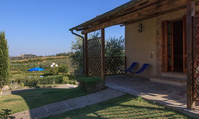San Gimignano Cottage | Detached Cottage with pool