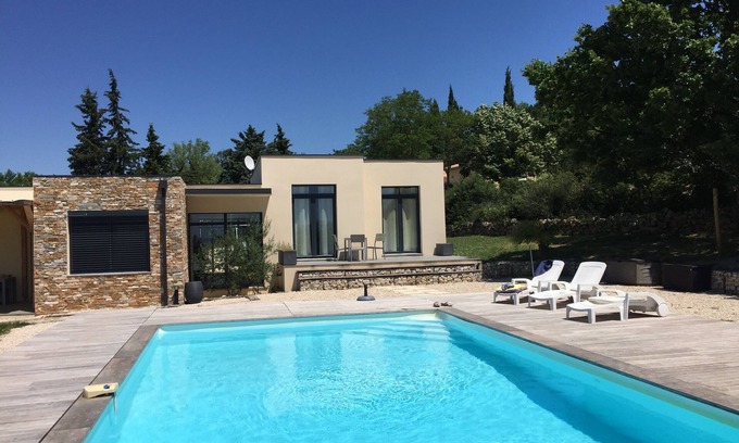Brujas House | Detached house with private pool in Provencal Ardeche on 2 hectares