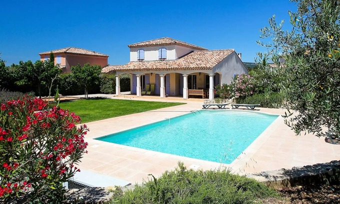 Nans-les-Pins Villa | Detached villa, 2 bathrooms, private pool, sleeps 6