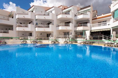 Los Cristianos Apartment | Diamante Azul - Pool & Sea View, Heated Pool