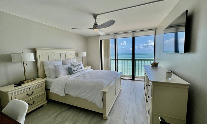 Hutchinson Island South Condo | DIRECT BEACHFRONT Views from the 15TH FLOOR! Listen to Ocean Waves! WOW!