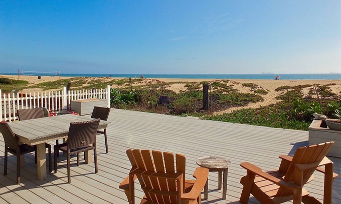 Sunset Beach House | Directly on the Sand - Beachfront Home in Sunset Beach CA