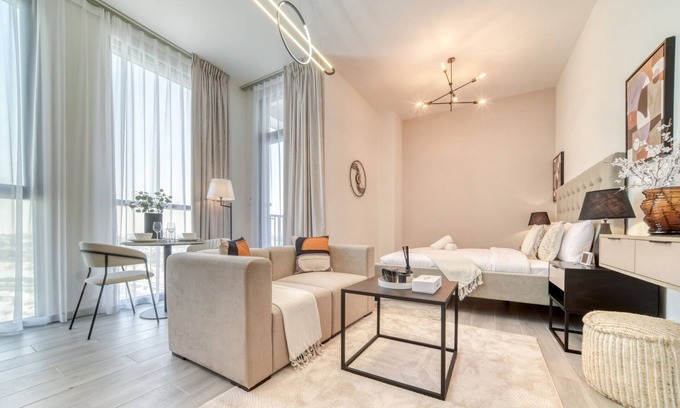 Dubai Production City Apartment | Distinguished Studio at Mesk 1 Midtown Dubai Production City by Deluxe Holiday Homes