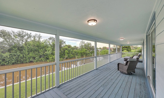 Punta Gorda House | Dock + Canal View: Tranquil Escape in Punta Gorda