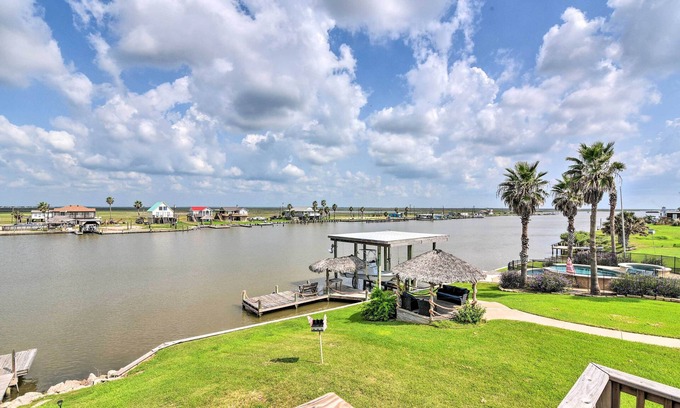 Cedar Lane House | Dock, Ocean Views + Access: Bay City Home!