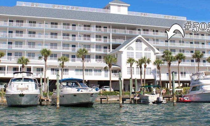 Clearwater Beach Condo | Dockside 505-2 bedroom condo with Beautiful views