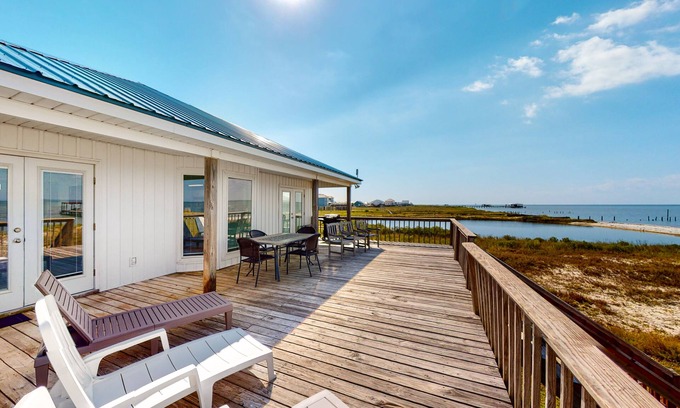 Dauphin Island House | Dog-friendly beach house with fantastic location, access to water