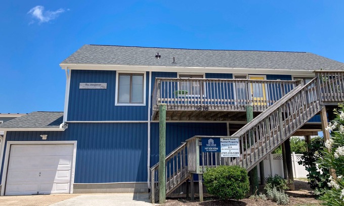 Sandbridge House | Dog-friendly beach gem w/private pool, easy beach access, WiFi, central AC, deck