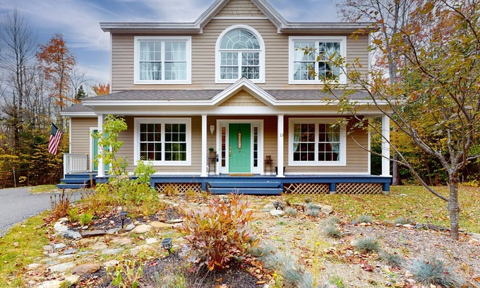 West Dover House | Dog-friendly home with a firepit, furnished deck, game room, & washer/dryer