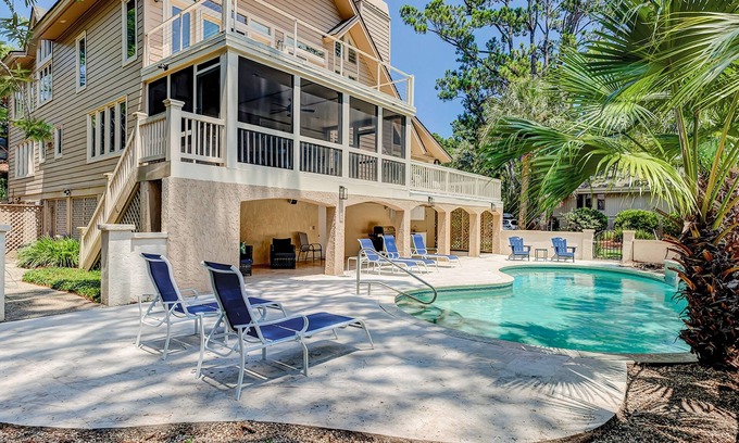 South Beach House | Dog-friendly ocean view oasis with pool, epic views, & 3-tier outdoor living